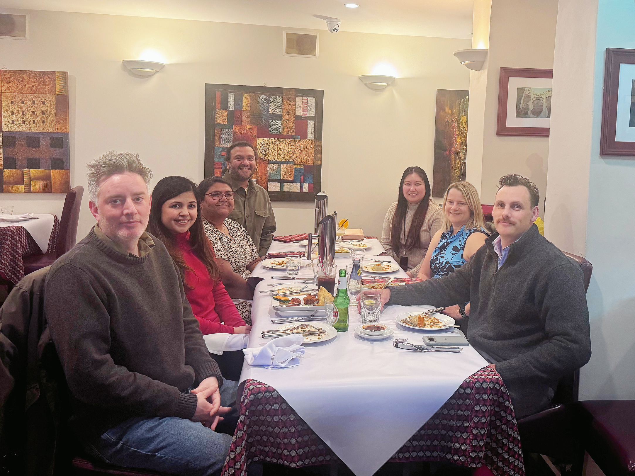 Melbourne team dinner